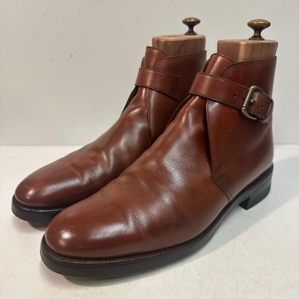 NEW HEELS Crockett & Jones x Polo Ralph Lauren Jodhpur Boots Bench Made UK 10 D